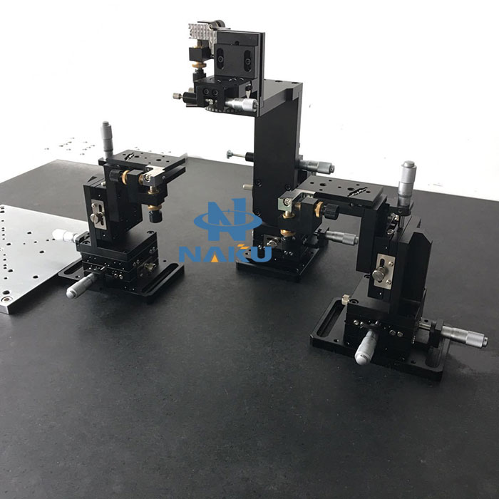 Multi dimensional Five-axis Collimator adjusting rack Precision Fine Tuning Platform